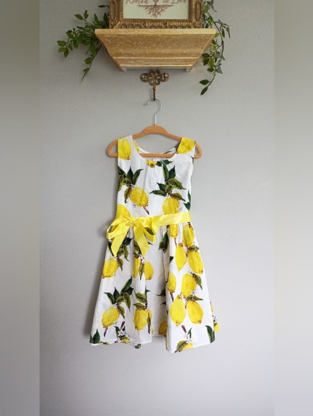 Prince Lemon Print Dress
